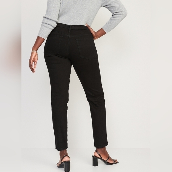 26 - Old Navy • High-Waisted OG Straight Ankle Jeans - Picture 3 of 3